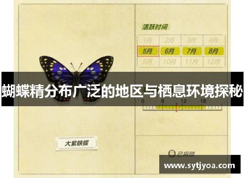 蝴蝶精分布广泛的地区与栖息环境探秘
